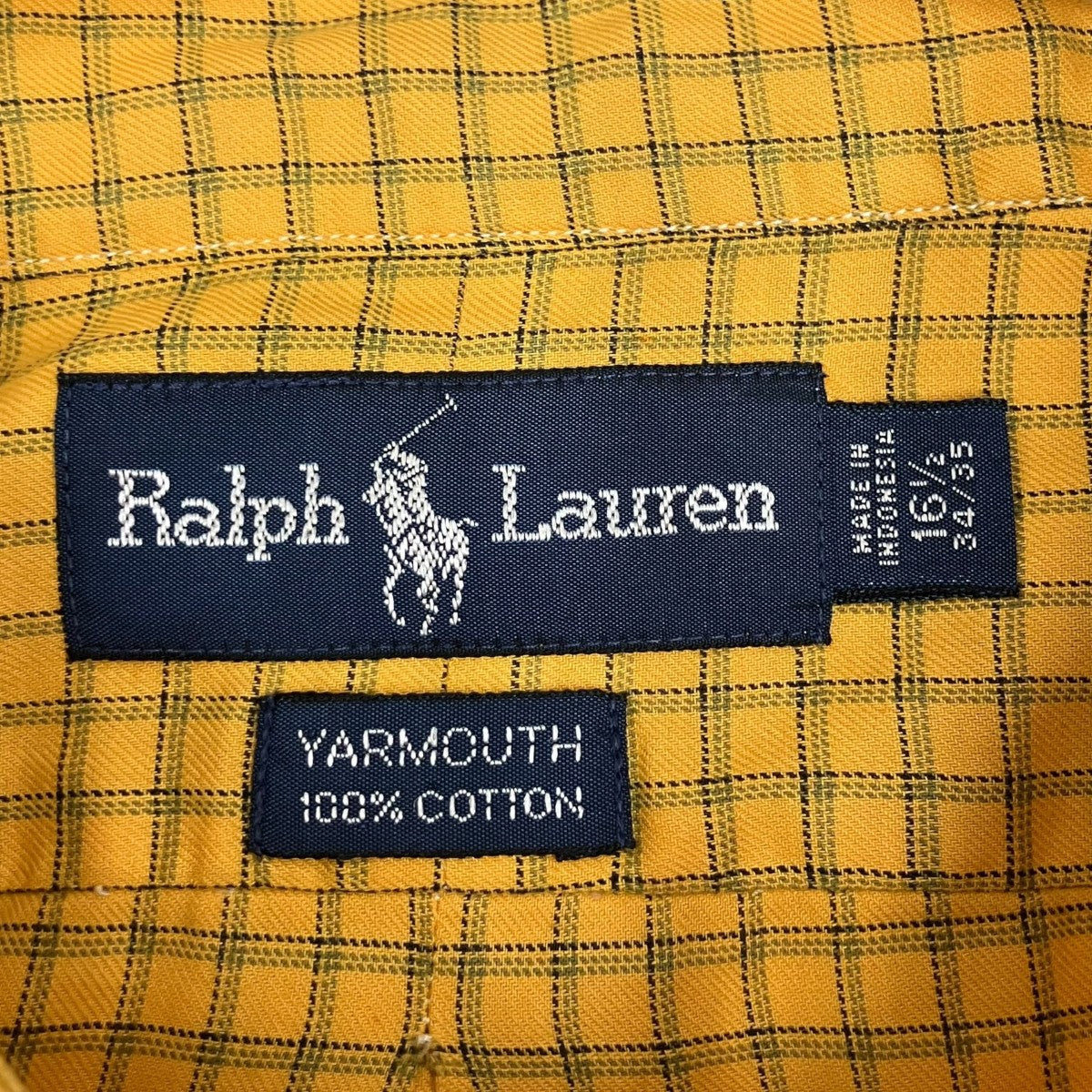 YARMOUTH長袖シャツ
