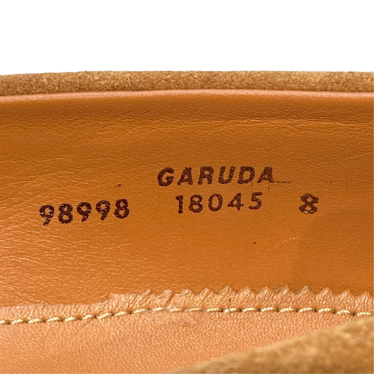 Jalan Sriwijaya×BOYS MARKET Bespoke Tobacco suede crepe sole loafersローファー 古着・中古-6枚目のアイテム画像