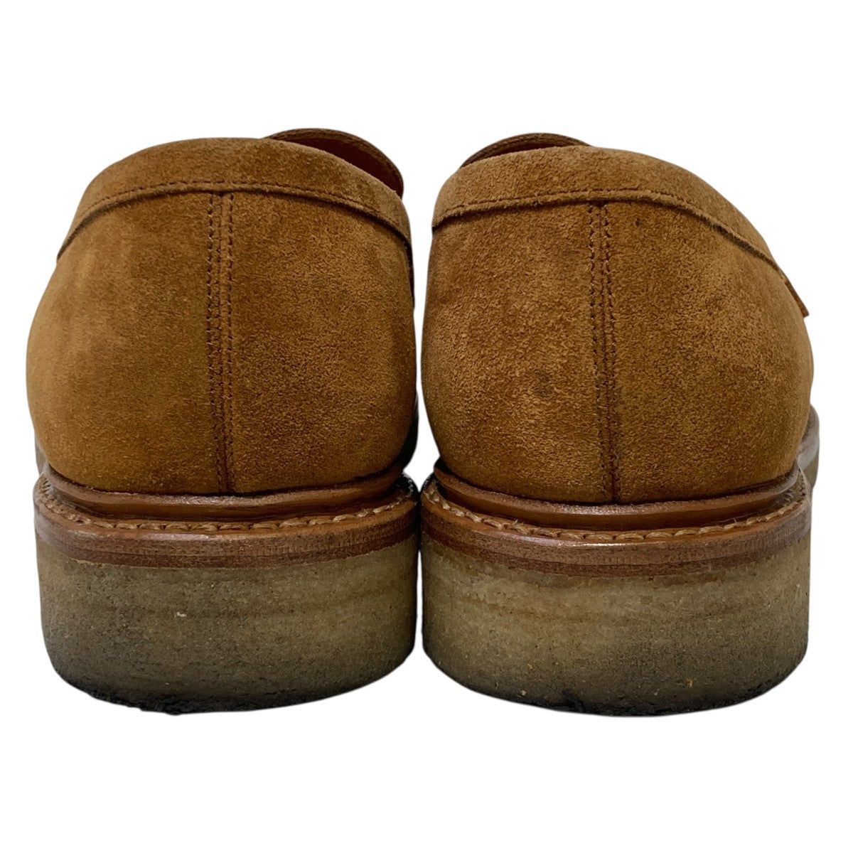 Jalan Sriwijaya×BOYS MARKET Bespoke Tobacco suede crepe sole loafersローファー 古着・中古-8枚目のアイテム画像