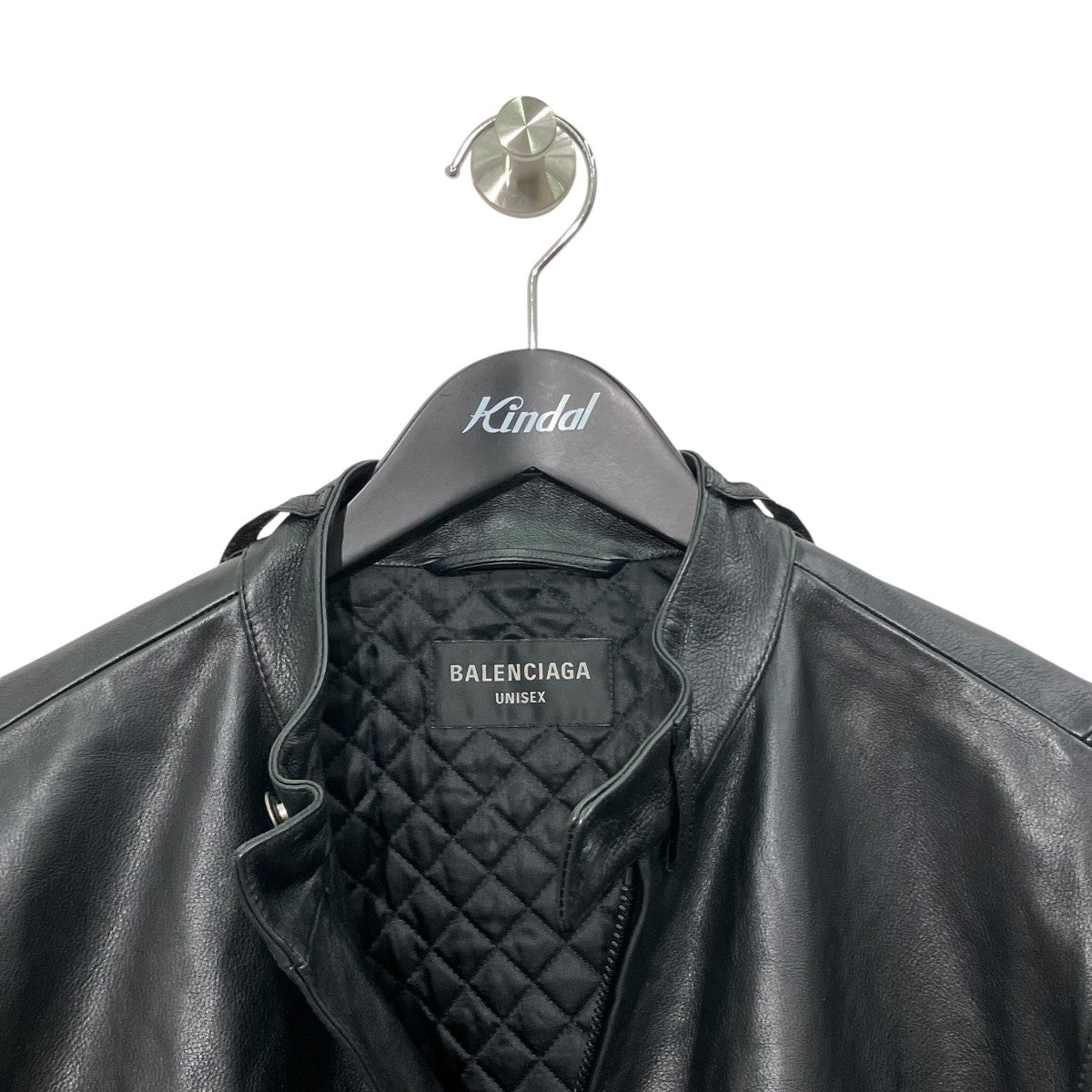 BALENCIAGA グレイニーソフトバッファローレザージャケット768749 古着・中古-3枚目のアイテム画像