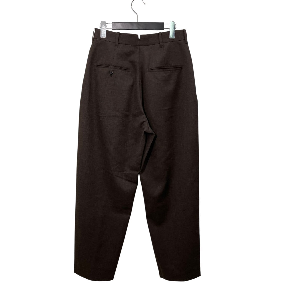 LOEFF ギャバ ナロー ボンタンパンツ8814-236-0140 古着・中古-2枚目のアイテム画像