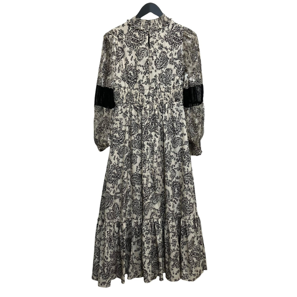 Winter Floral Long-sleeve Dress長袖ワンピース1204305020