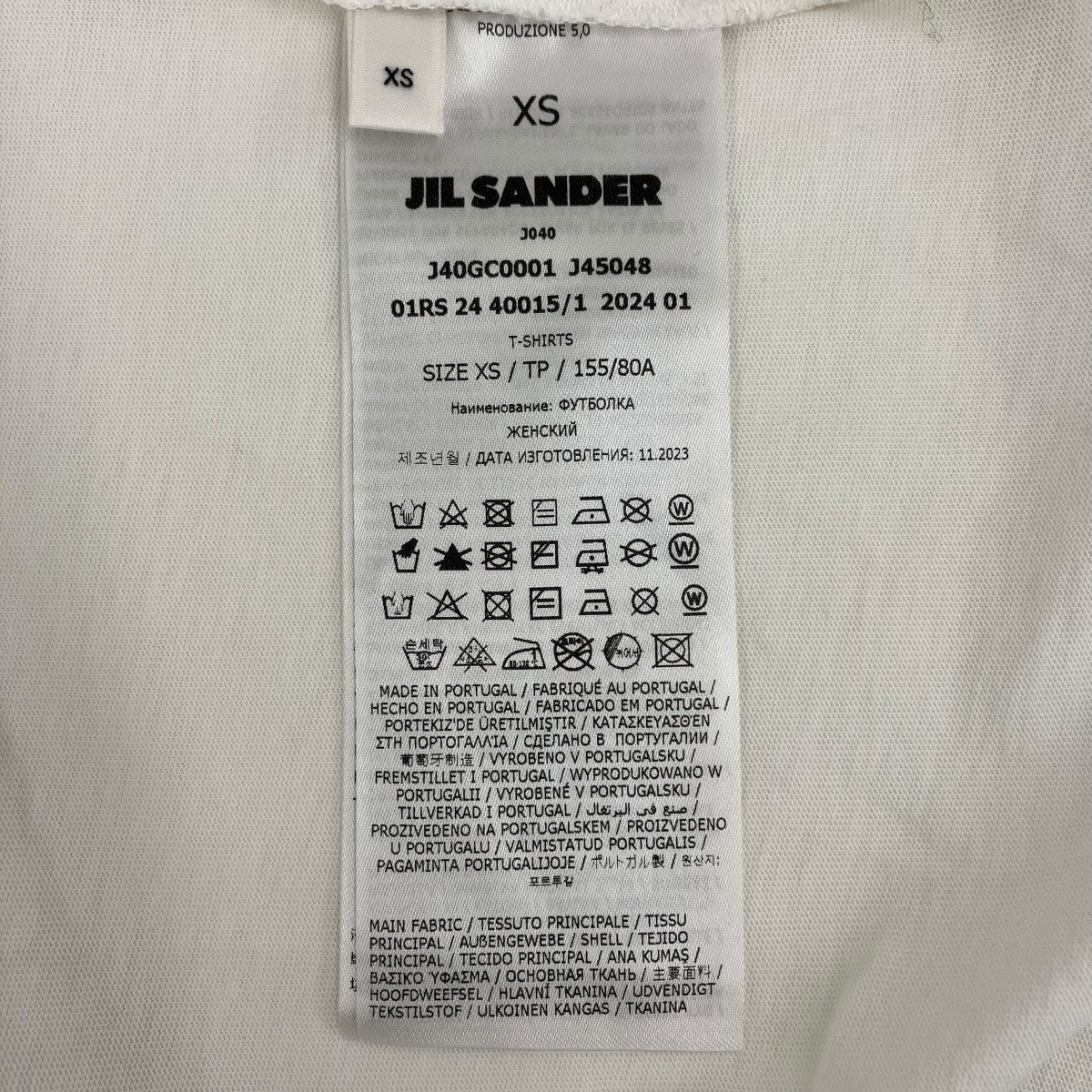 半袖TシャツJ4GC0001