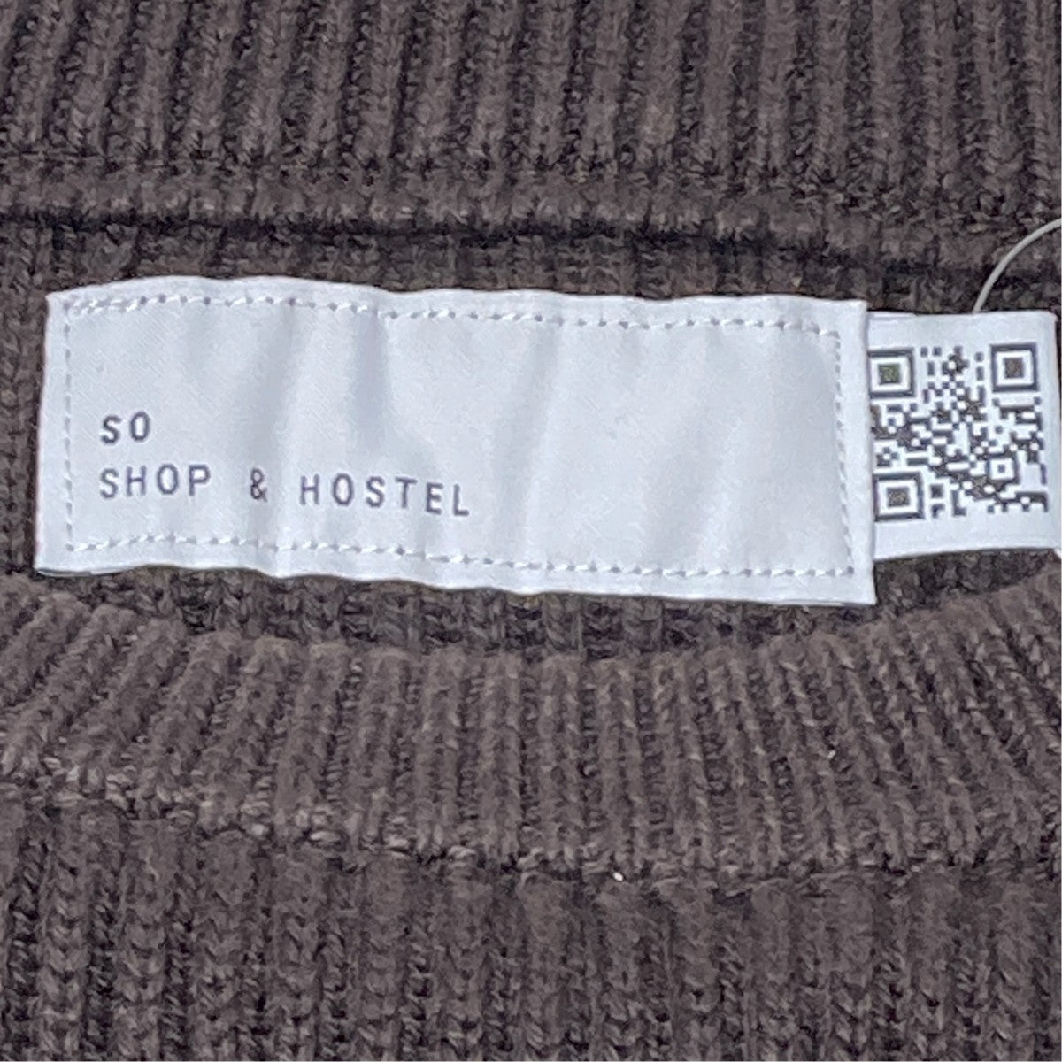 SO SHOP＆HOSTEL SO ORIGINAL COTTON RAGLAN CREW NECK KNITセーターSO-243-009 古着・中古-5枚目のアイテム画像
