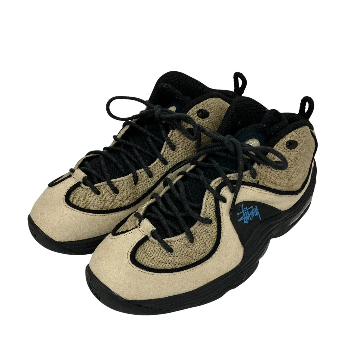 NIKE×stussy Penny 2 Rattan and LimestoneハイカットスニーカーDX6934