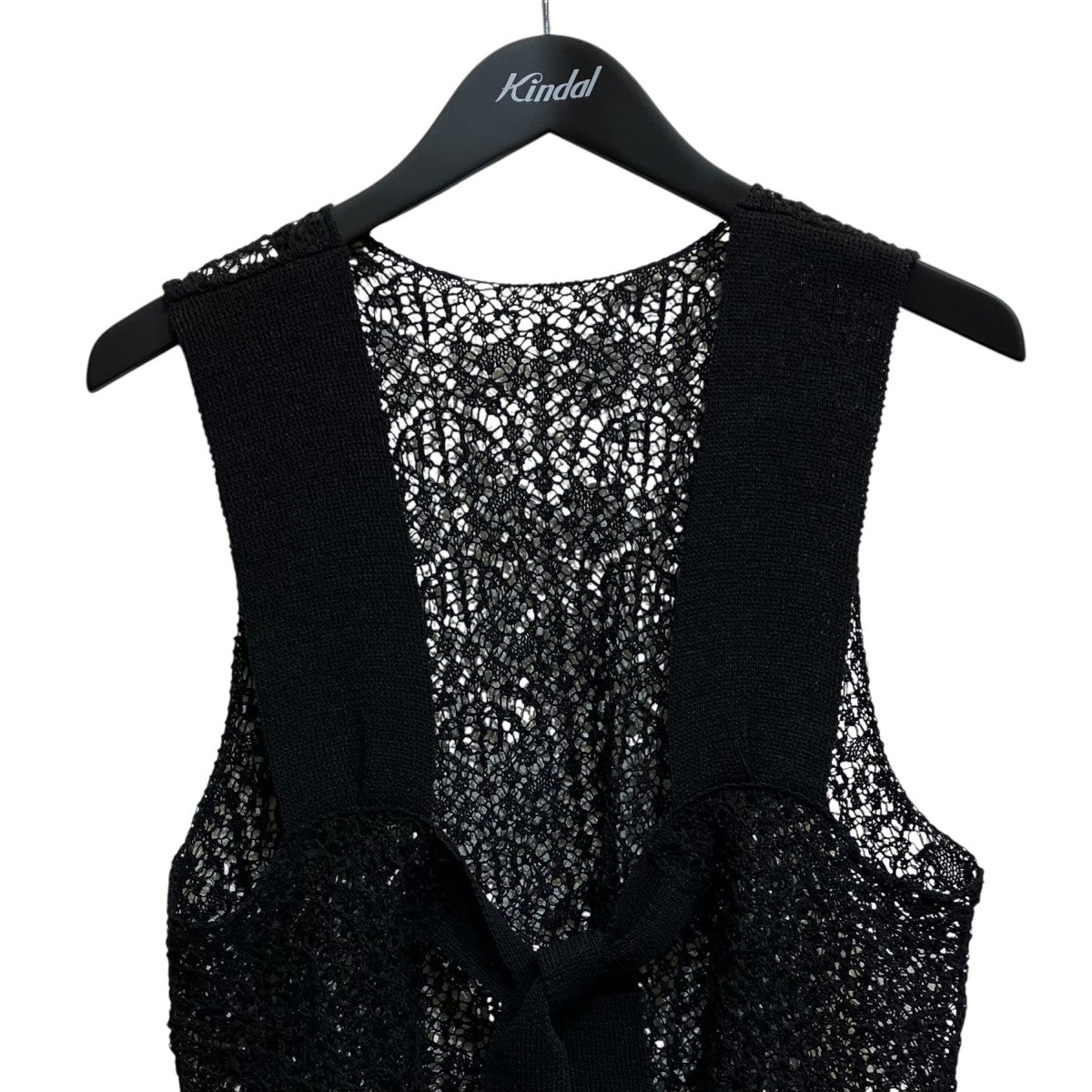 26SSレースニットベストKNIT225