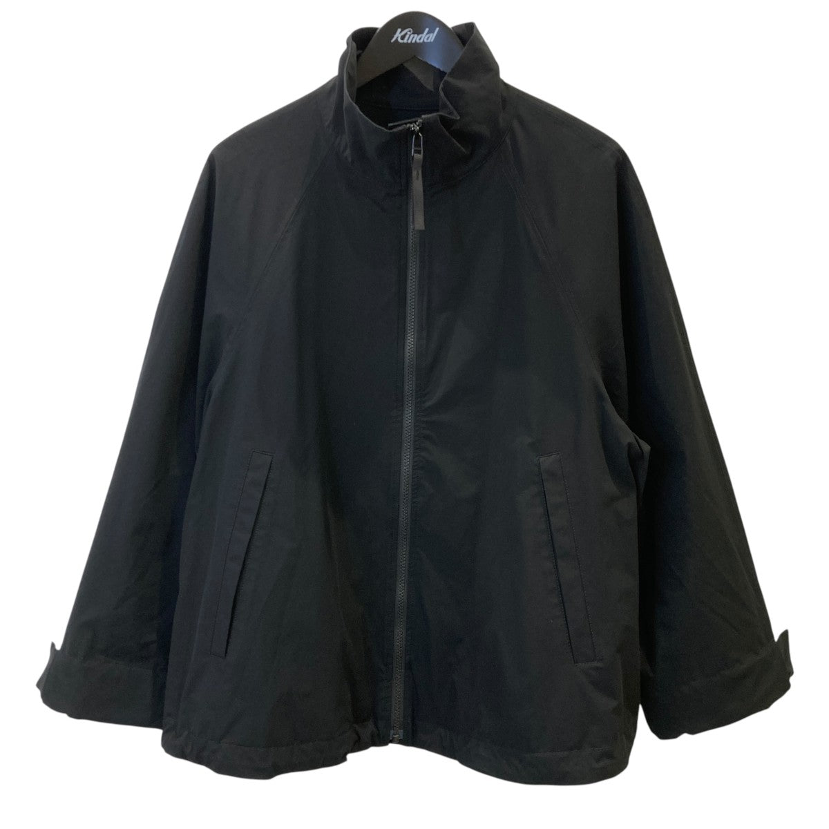 Demi-Luxe BEAMS * LEE【洗える】オーバースタンドブルゾン.M Demi-Luxe BEAMS×LEE オーバースタンドブルゾンジャケット64-18-0578