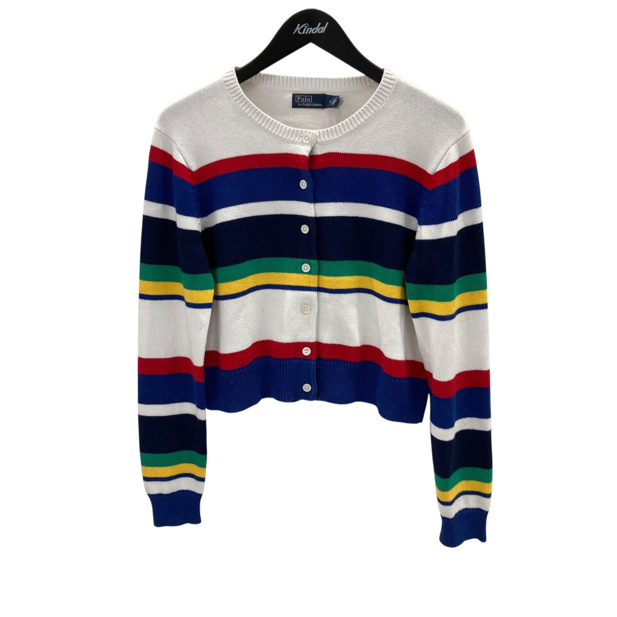 POLO RALPH LAUREN(ポロラルフローレン)：カーディガン　ボーダー POLO RALPH LAUREN(ポロラルフローレン) ボーダーカーディガン マルチ