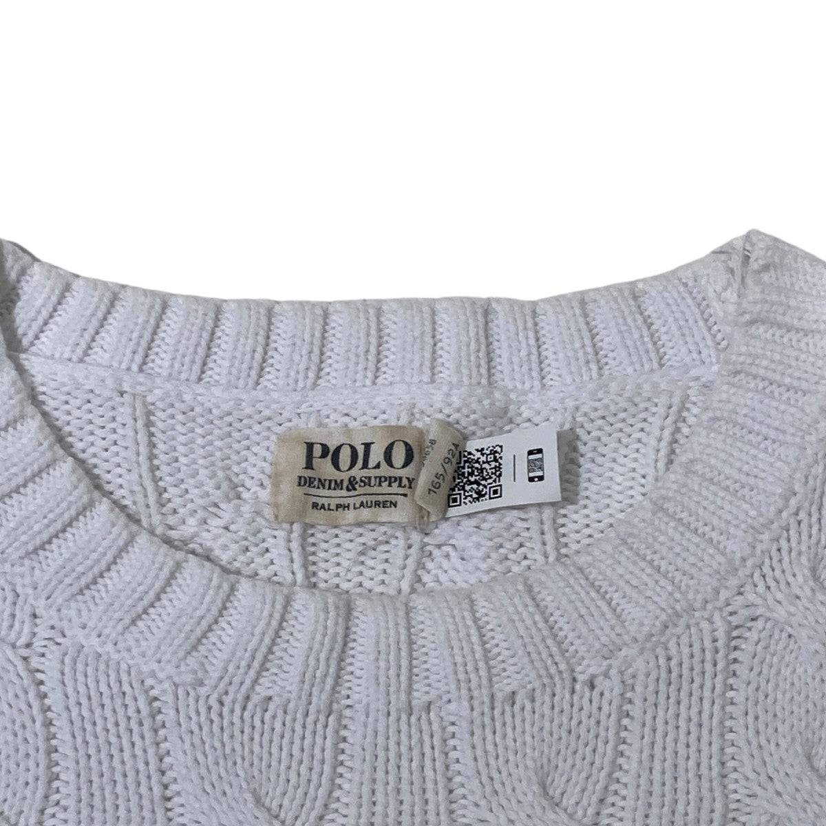 DENIM ＆ SUPPLY RALPH LAUREN パッチワークセーター 古着・中古-5枚目のアイテム画像