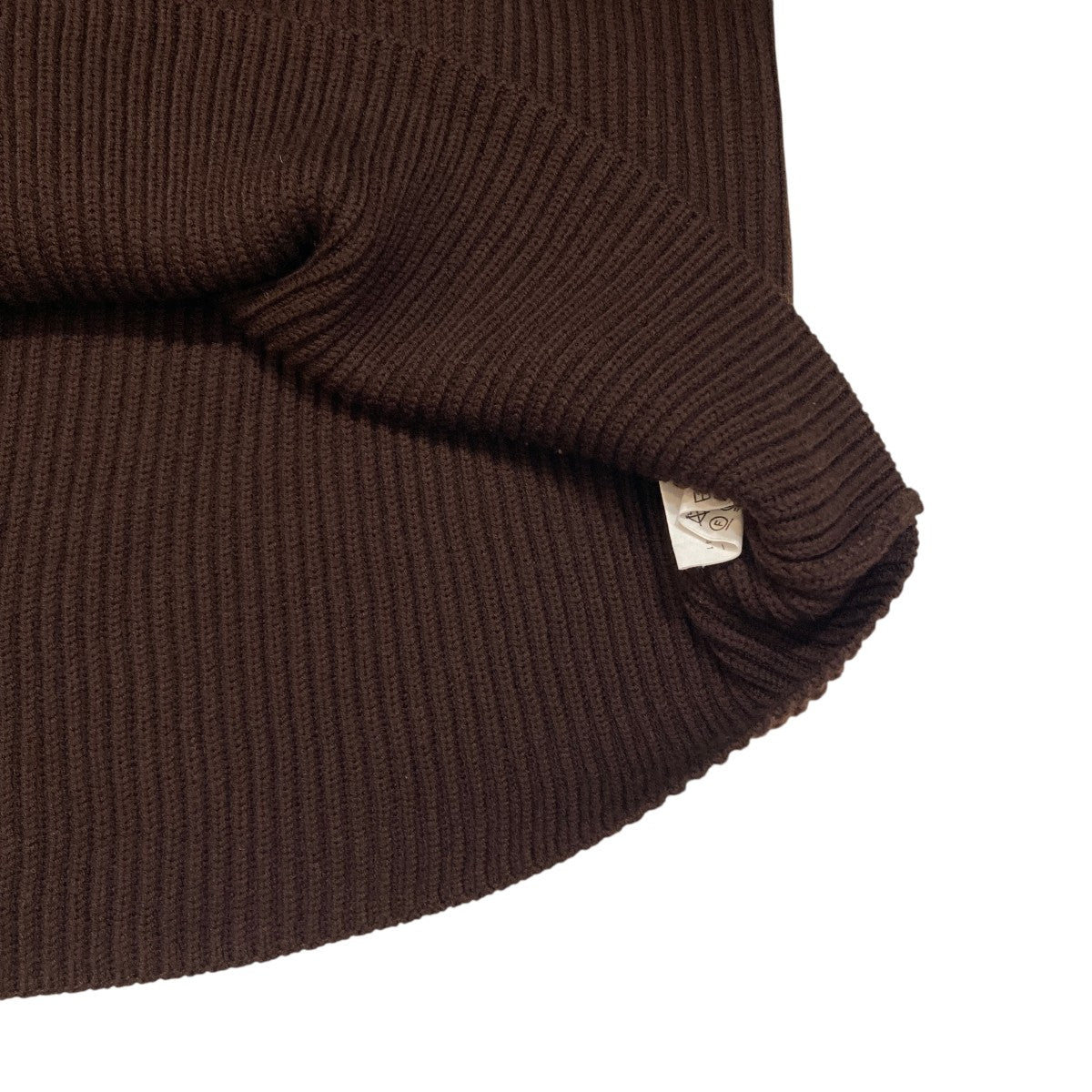SUPER FINE WOOL RIB KNIT BIG P OニットA8AP02RK
