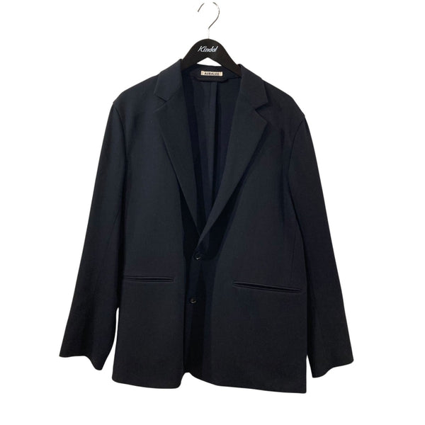 AURALEE(オーラリー) HARD TWIST WOOL DOBBY JACKETテーラード
