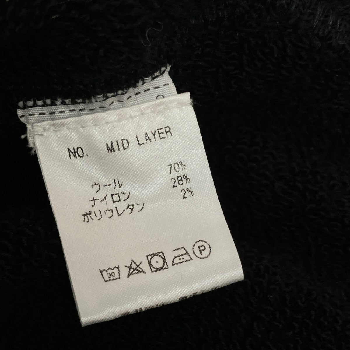 ジップアップジャケットMID LAYER