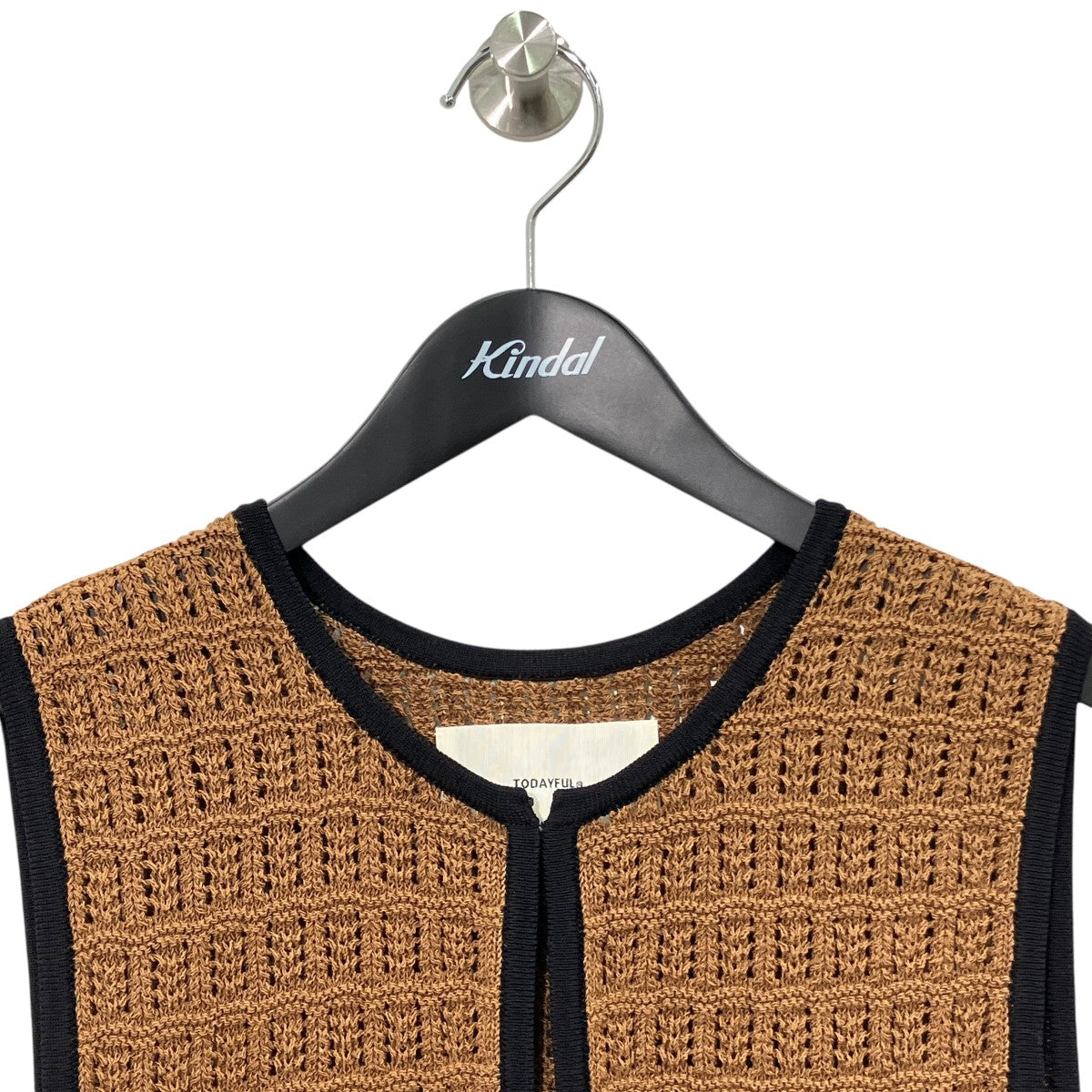 Cordyarn Piping Vestベスト12220518