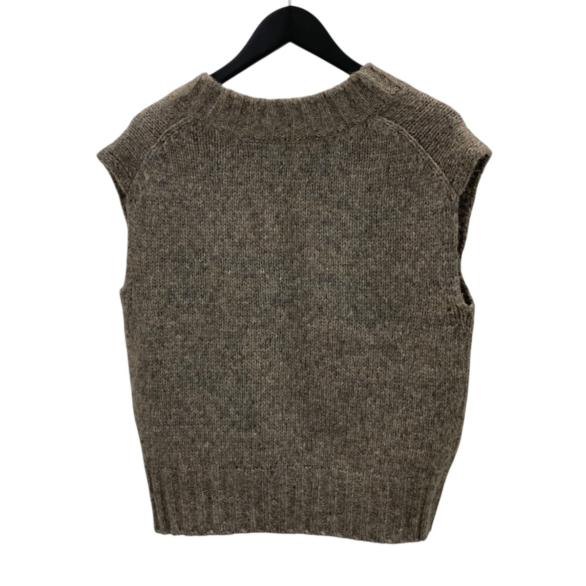 Mottle Yarn Knit Vestニットベスト12320516