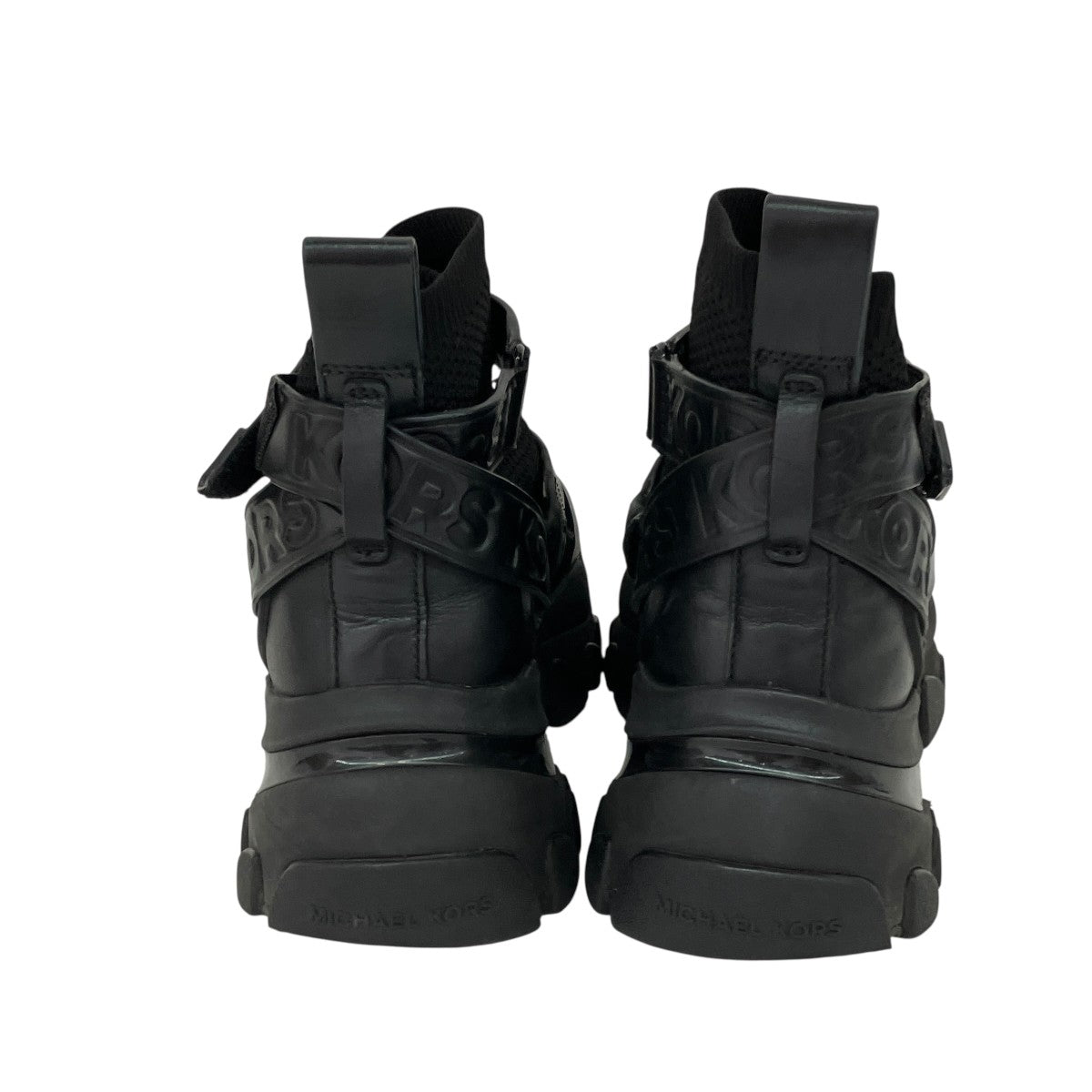 Nick Leather Strap Knit Trainerブーツ