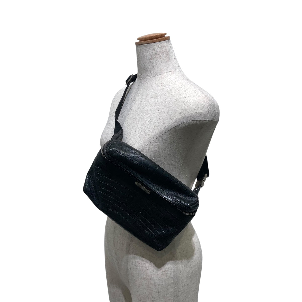Saint Laurent Paris レザーウエストバッグ505973 古着・中古-1枚目のアイテム画像