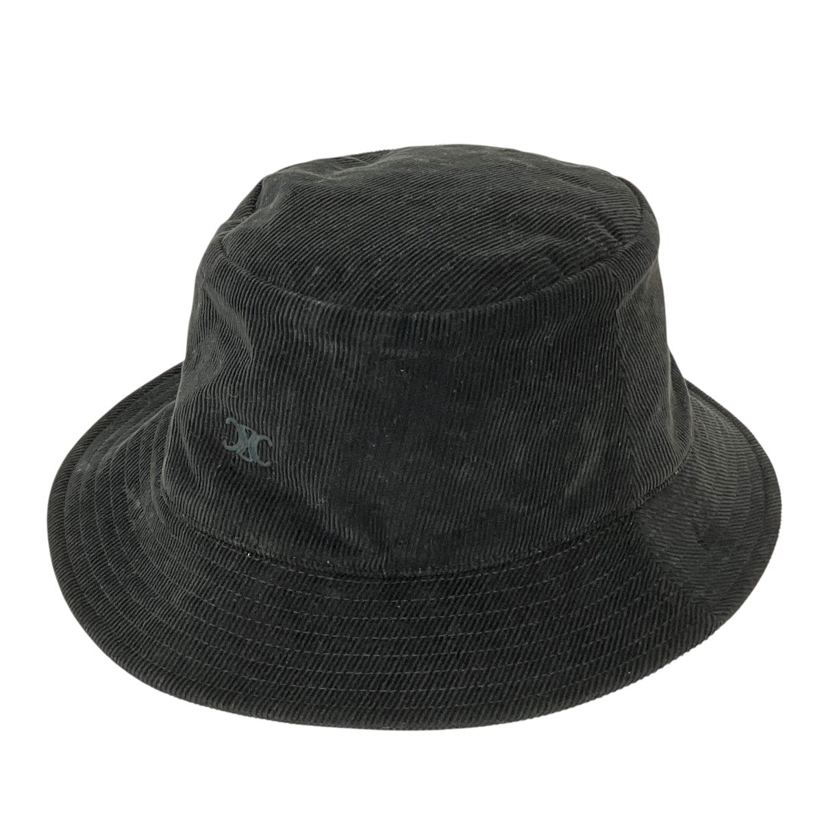 CELINE MINI TRIOMPHE BUCKET HAT IN CORDUROYコーデュロイバケットハット2AUJ0665W.38NO 古着・中古-1枚目のアイテム画像