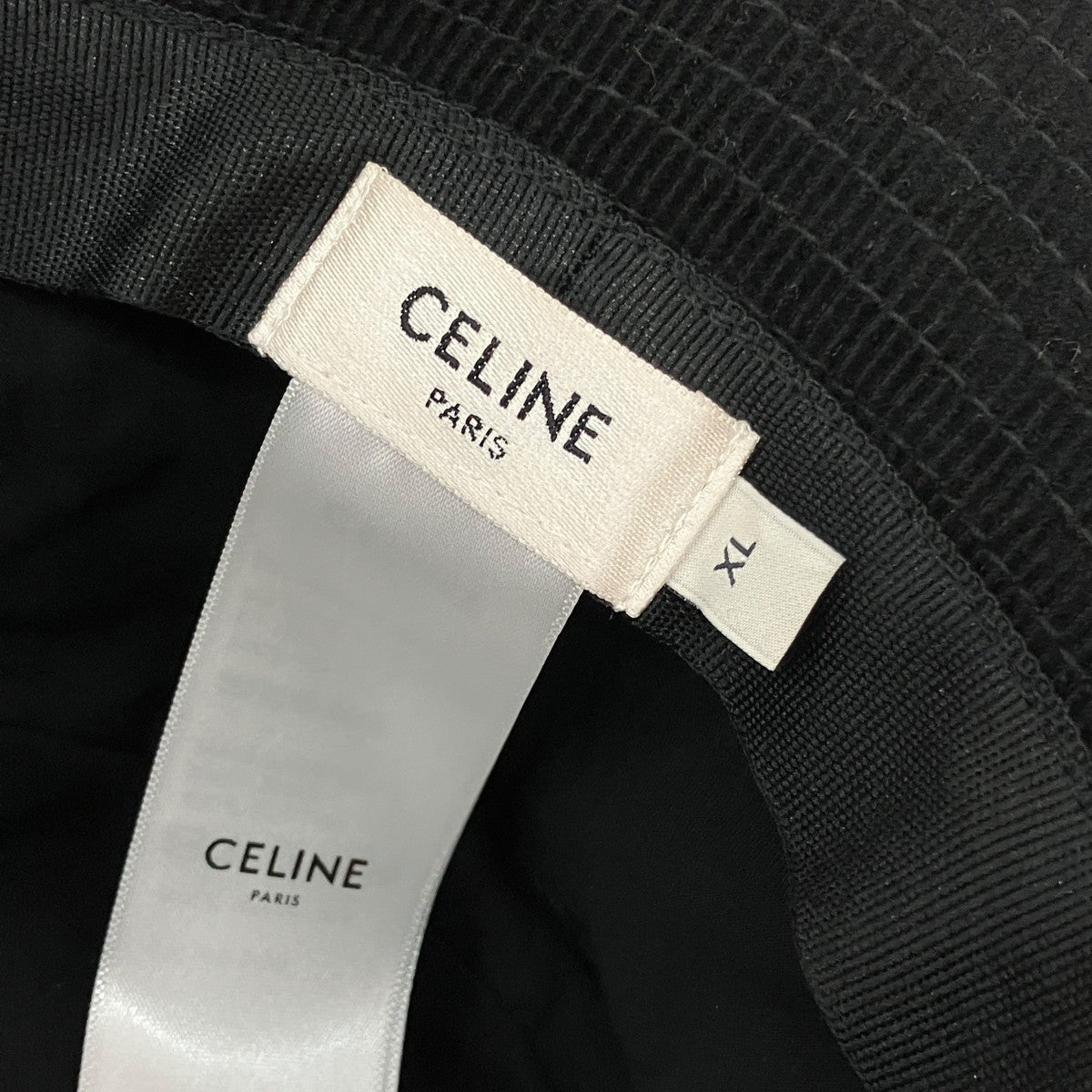 CELINE MINI TRIOMPHE BUCKET HAT IN CORDUROYコーデュロイバケットハット2AUJ0665W.38NO 古着・中古-7枚目のアイテム画像