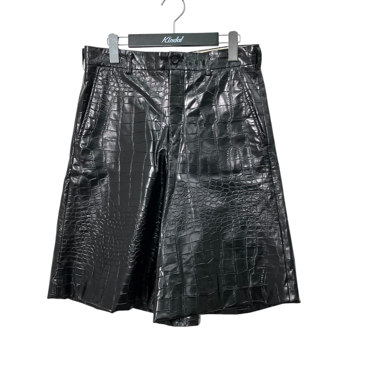COMME des GARCONS HOMME PLUS クロコ型押しショートパンツPJ-P008 AD2022 古着・中古-1枚目のアイテム画像