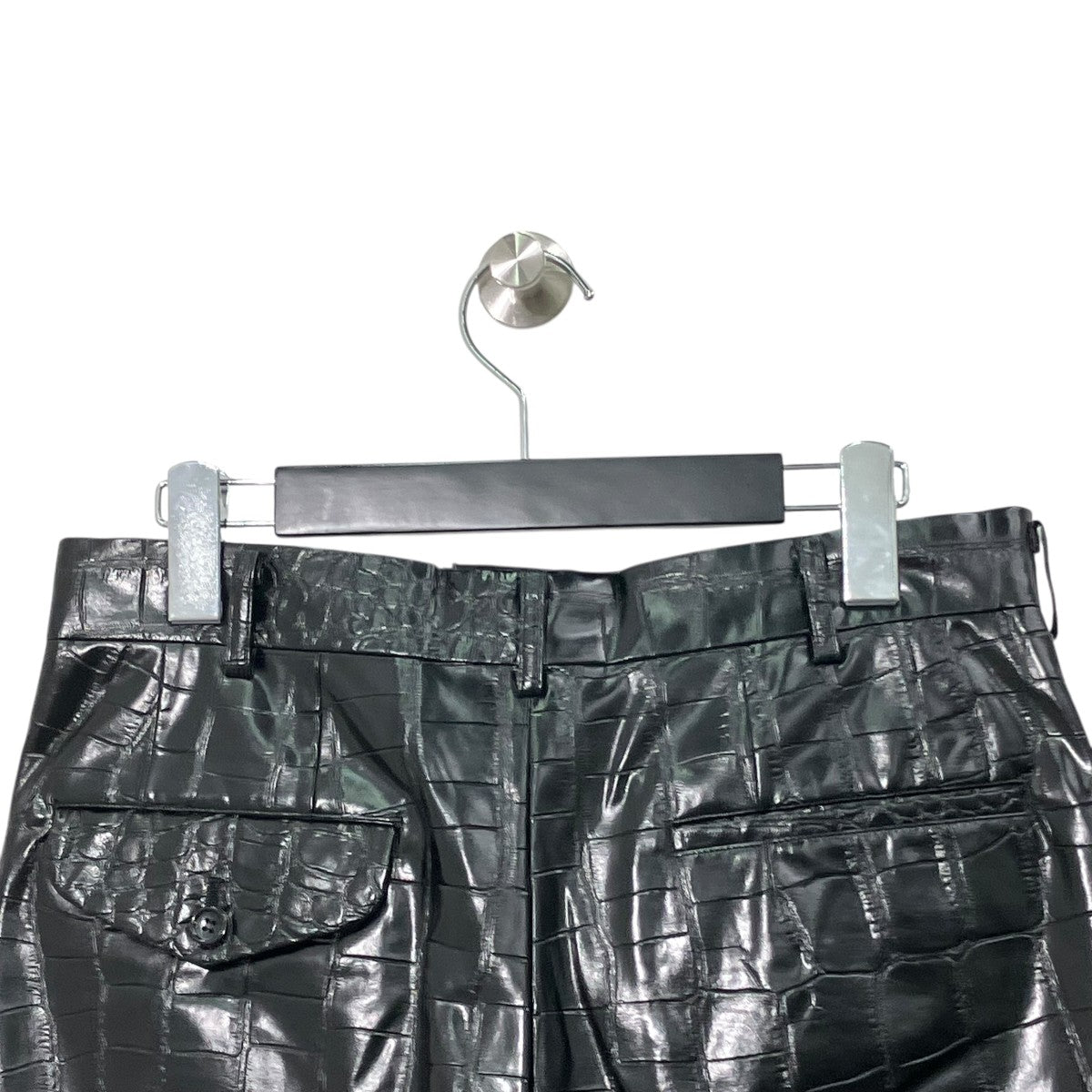 COMME des GARCONS HOMME PLUS クロコ型押しショートパンツPJ-P008 AD2022 古着・中古-5枚目のアイテム画像