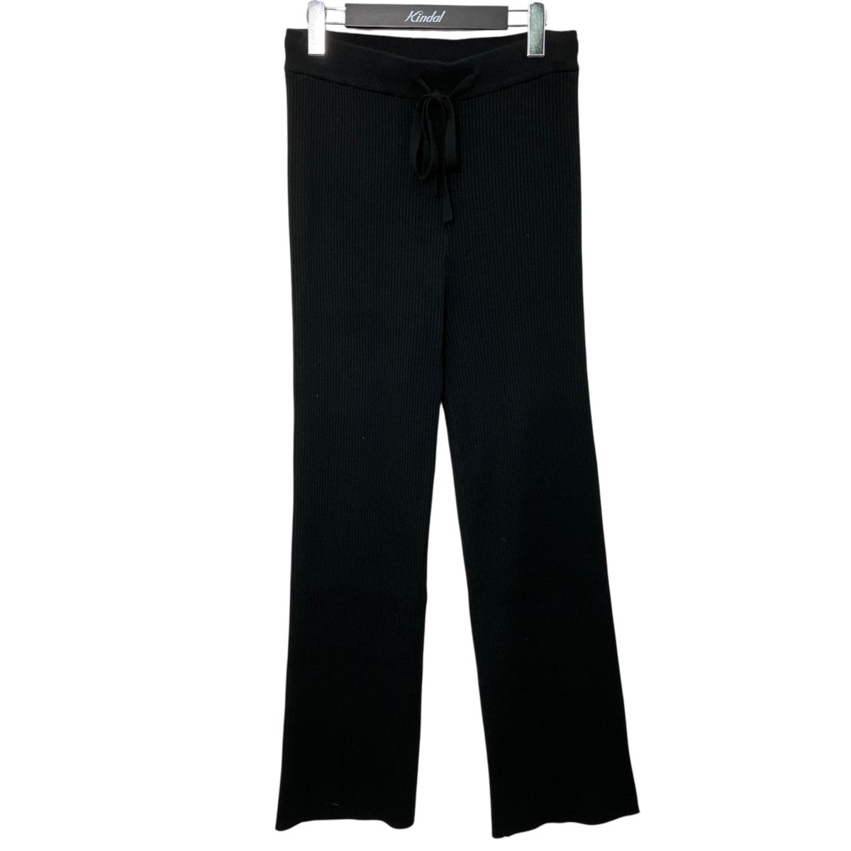 rib knit pants9254060499BLK