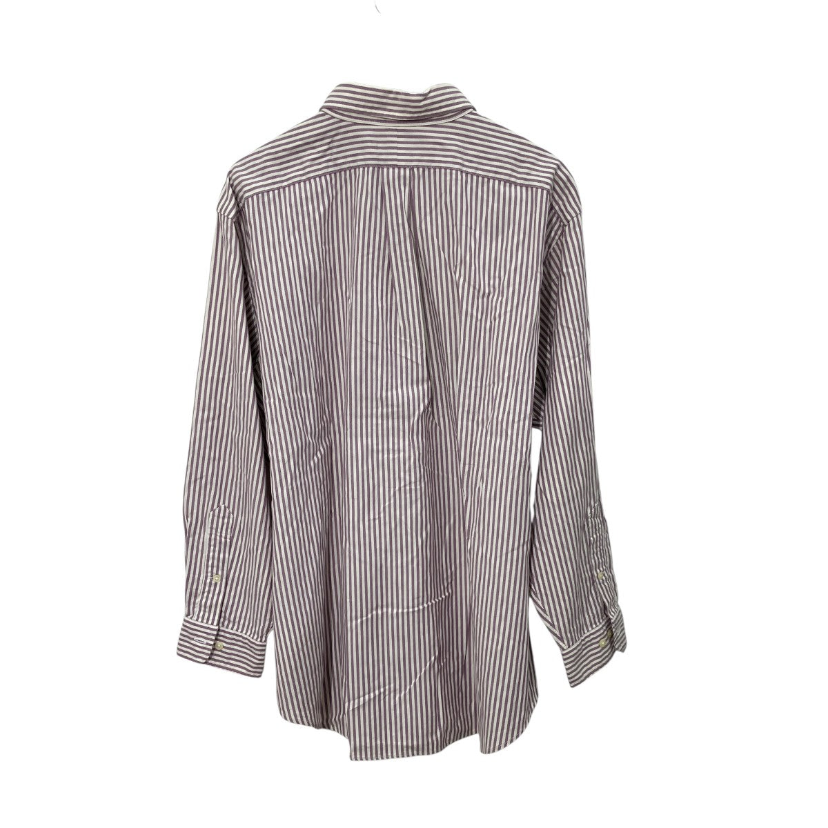 RALPH LAUREN CLASSIC FITストライプボタンダウンシャツ 古着・中古-2枚目のアイテム画像