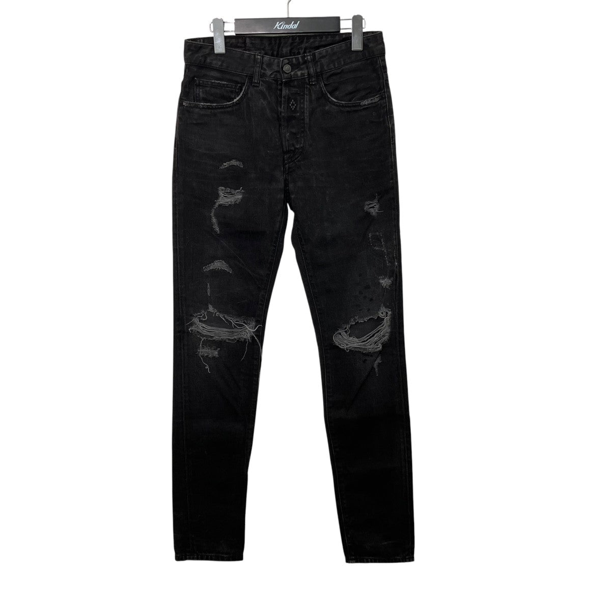 MARCELO BURLON ブラックデニムパンツCMY A003S18757167 古着・中古-1枚目のアイテム画像