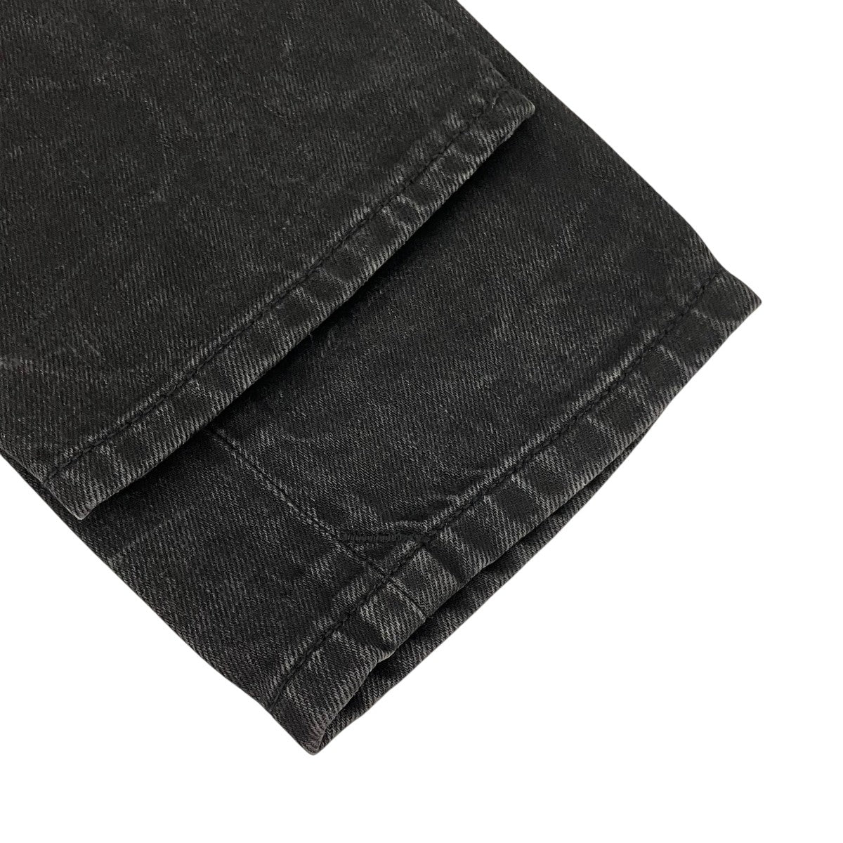 MARCELO BURLON ブラックデニムパンツCMY A003S18757167 古着・中古-4枚目のアイテム画像
