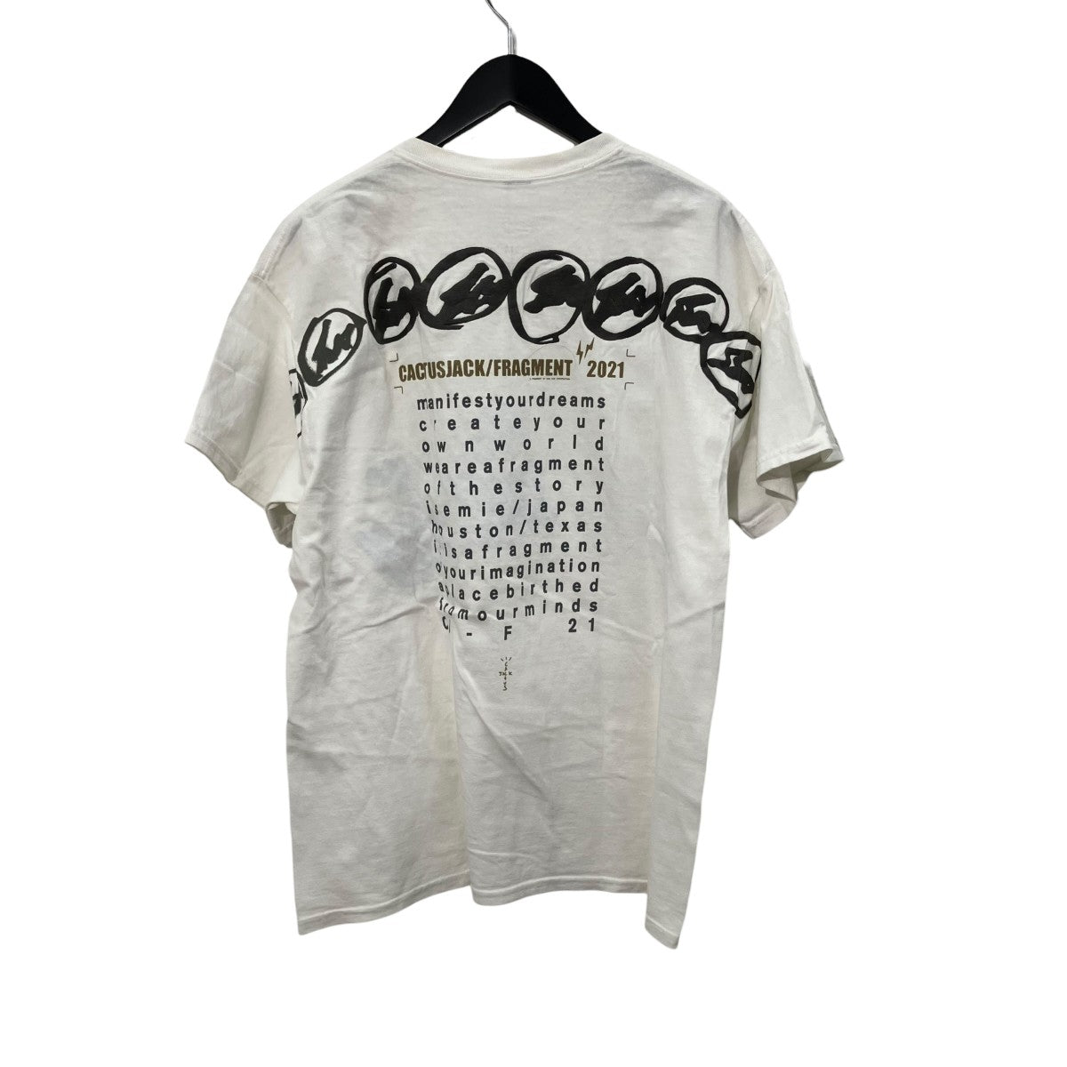 Cactus Jack×FRAGMENT DESIGN 半袖Tシャツ 古着・中古-2枚目のアイテム画像