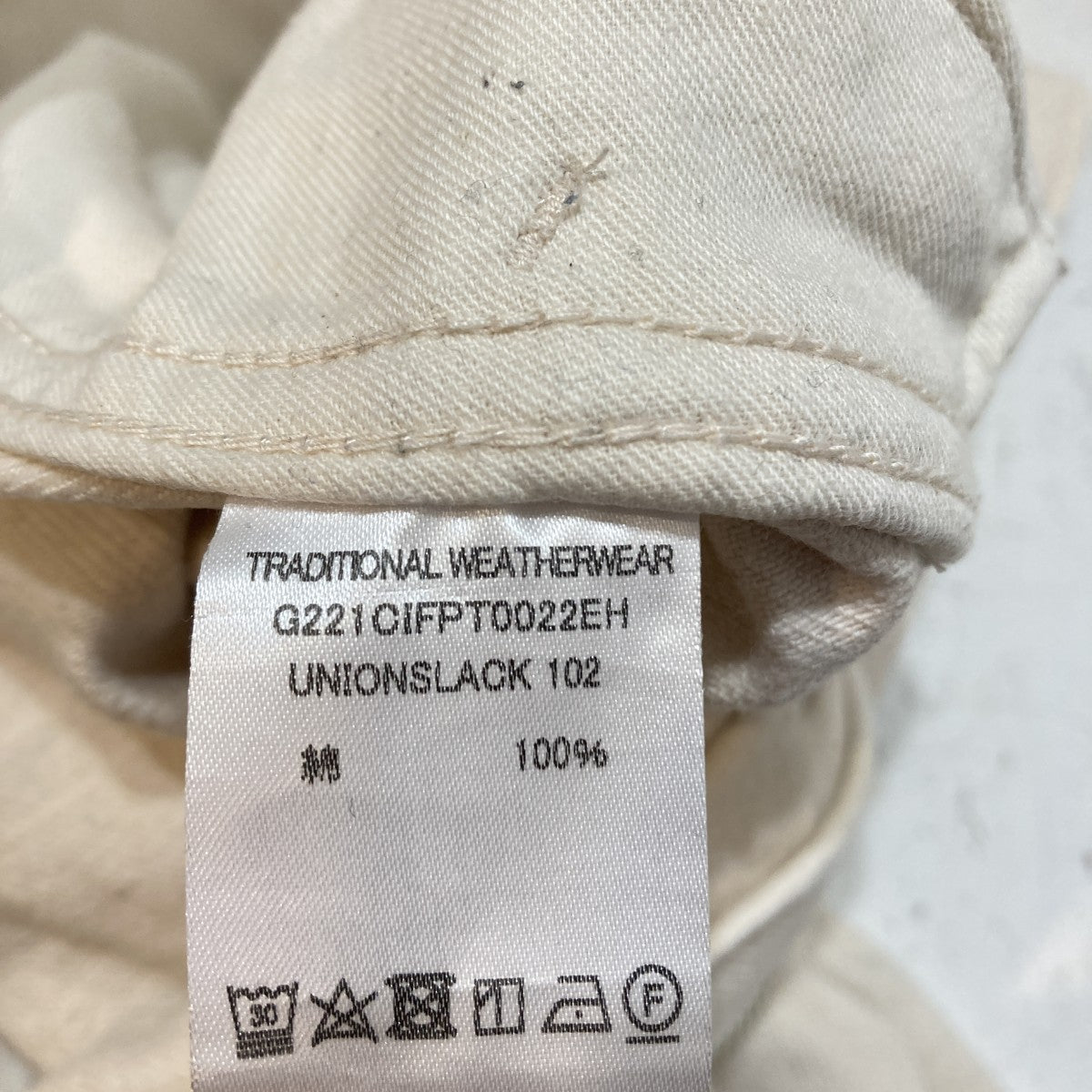 UNIONSLACK 102パンツG221CIFPT0022EH