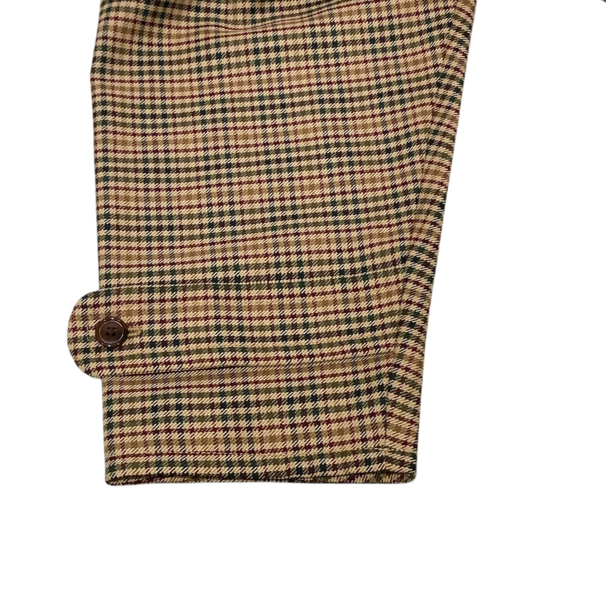 Checked trench coatステンカラーコートFD65MA0329GH