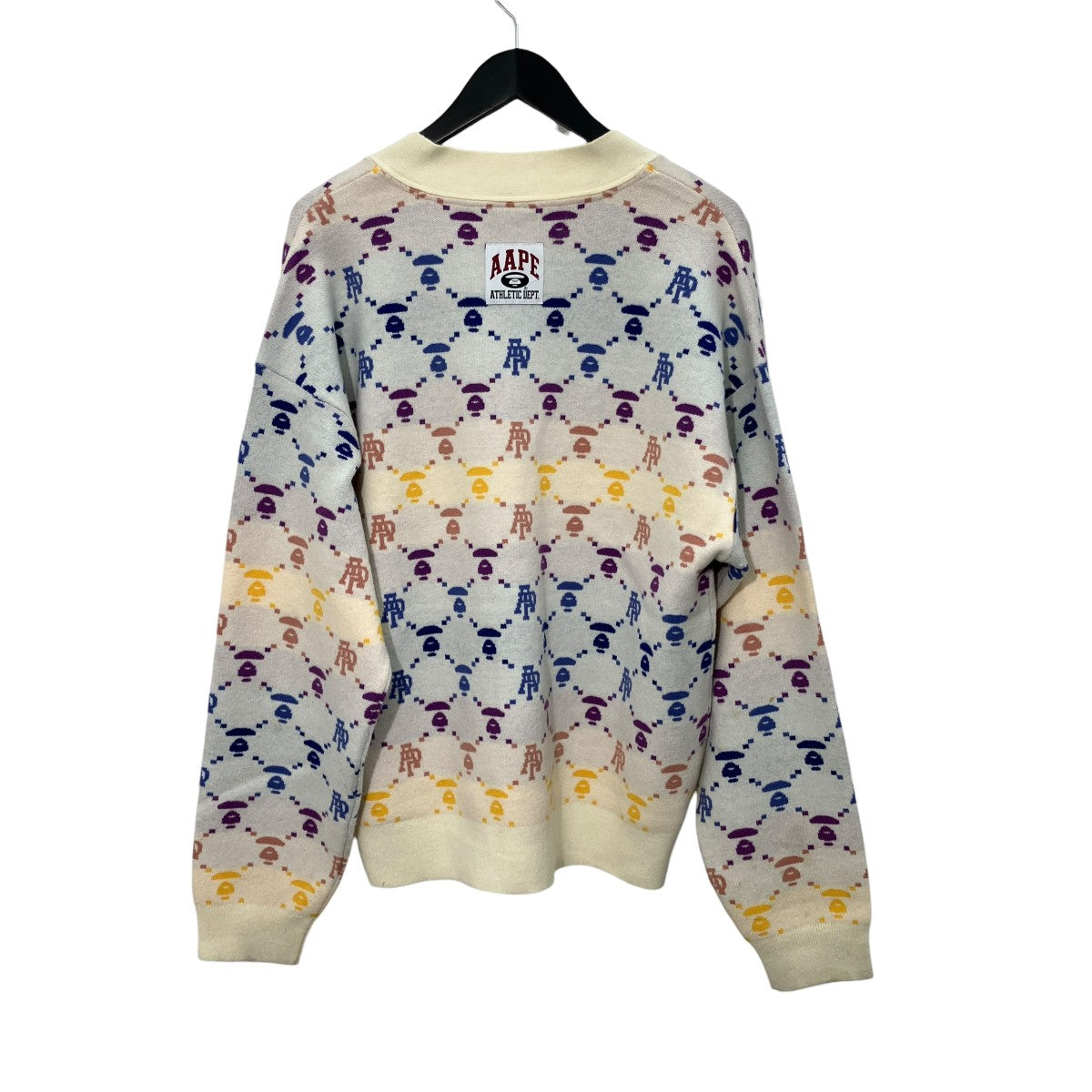 AAPE BY A BATHING APE ニットカーディガンAAPKNMB374XXP 古着・中古-2枚目のアイテム画像