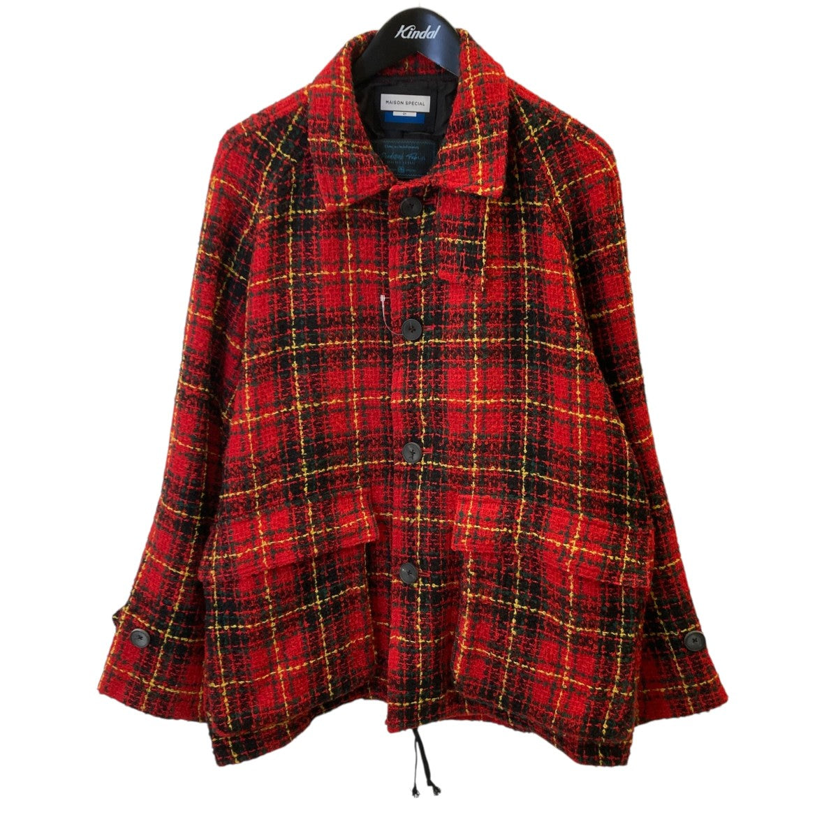 Prime-Over Raglan Sleeves Collared Blousonジャケット11252211604