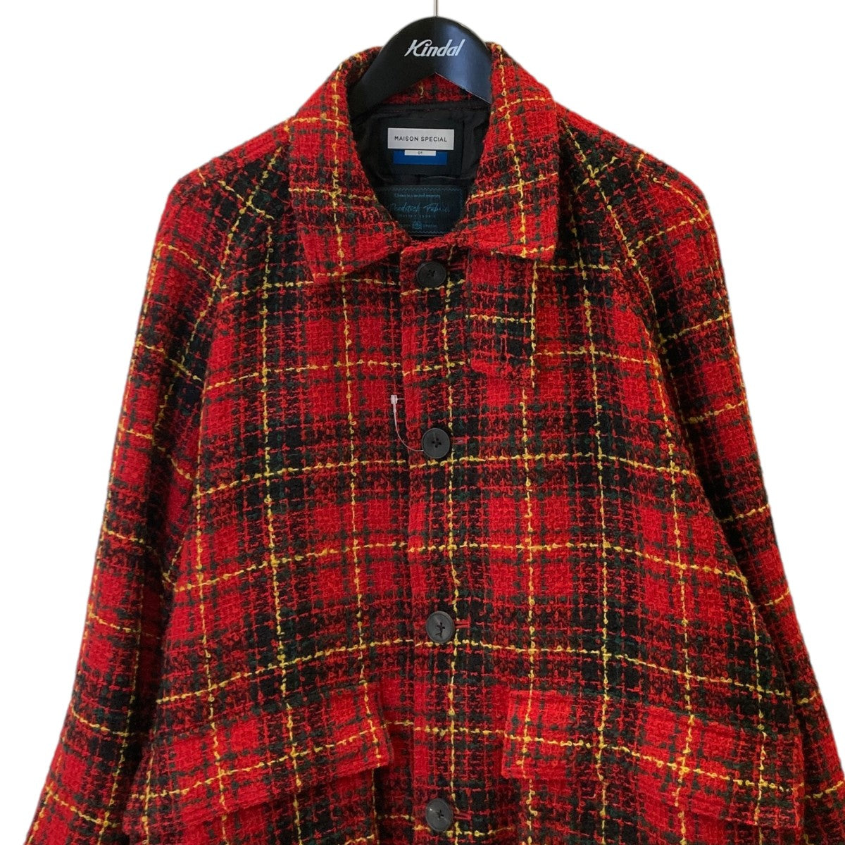 Prime-Over Raglan Sleeves Collared Blousonジャケット11252211604