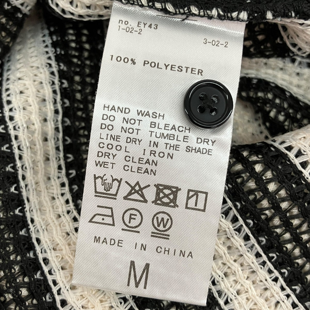 26SSP．A CROCHET長袖シャツ26050312200410