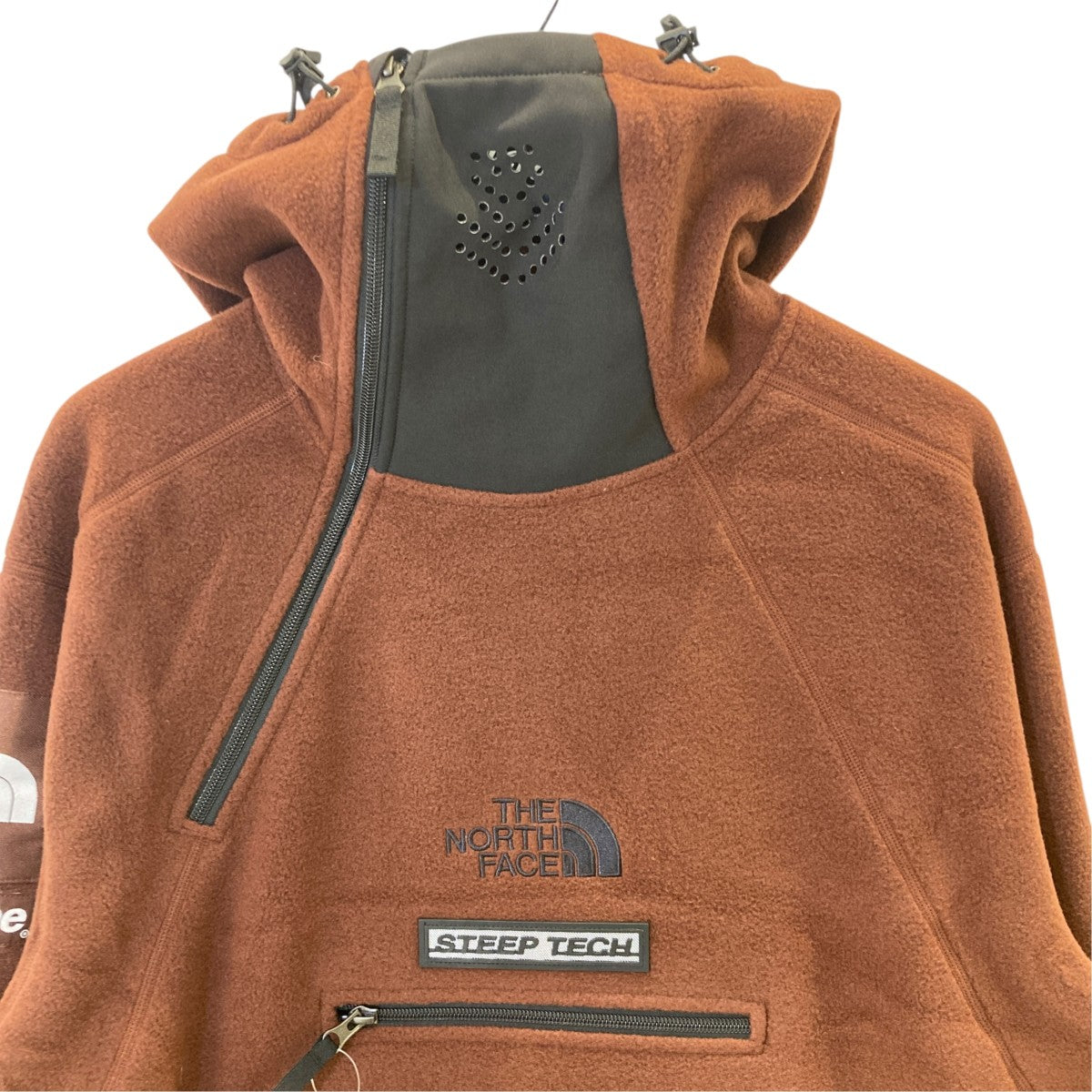 Supreme×THE NORTH FACE 22AWSteep Tech Fleece PulloverフリースジャケットNA52208I 古着・中古-3枚目のアイテム画像