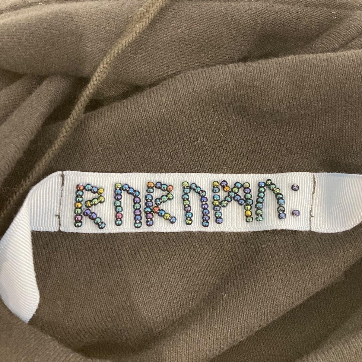 bind rune layered hoodieスウェットパーカーrrm22AW-HD01