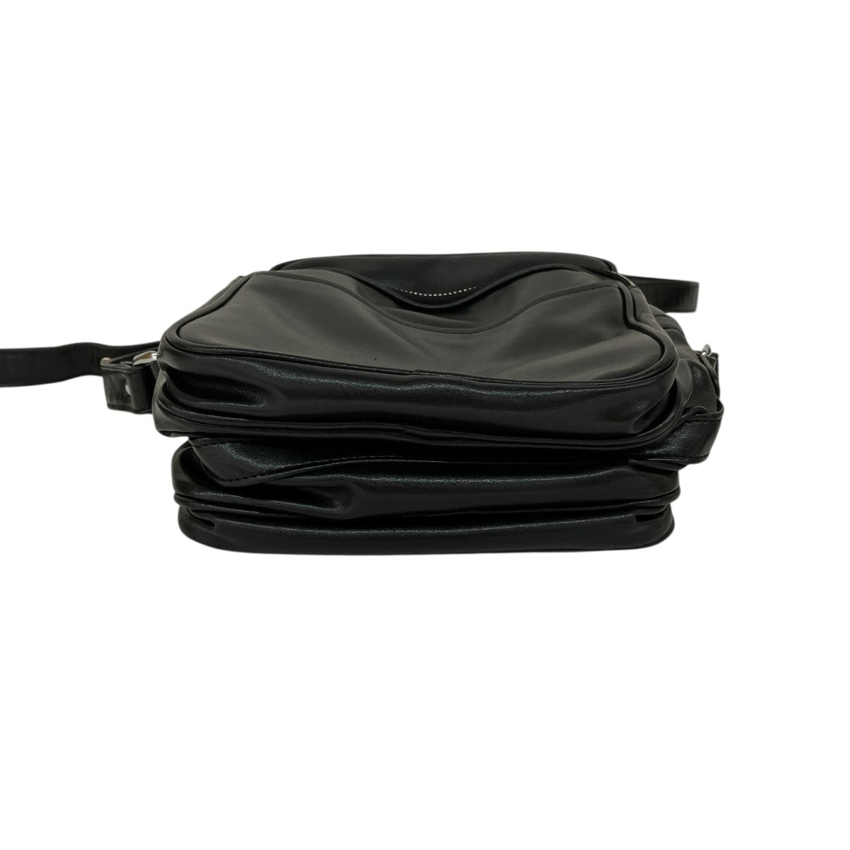 COMME des GARCONS フェイクレザーショルダーバッグOL-K206 古着・中古-4枚目のアイテム画像
