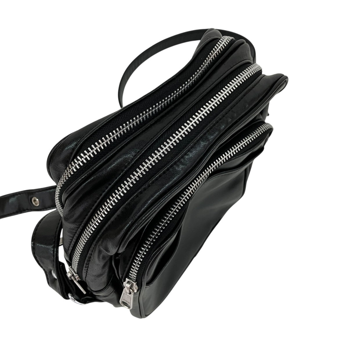 COMME des GARCONS フェイクレザーショルダーバッグOL-K206 古着・中古-5枚目のアイテム画像