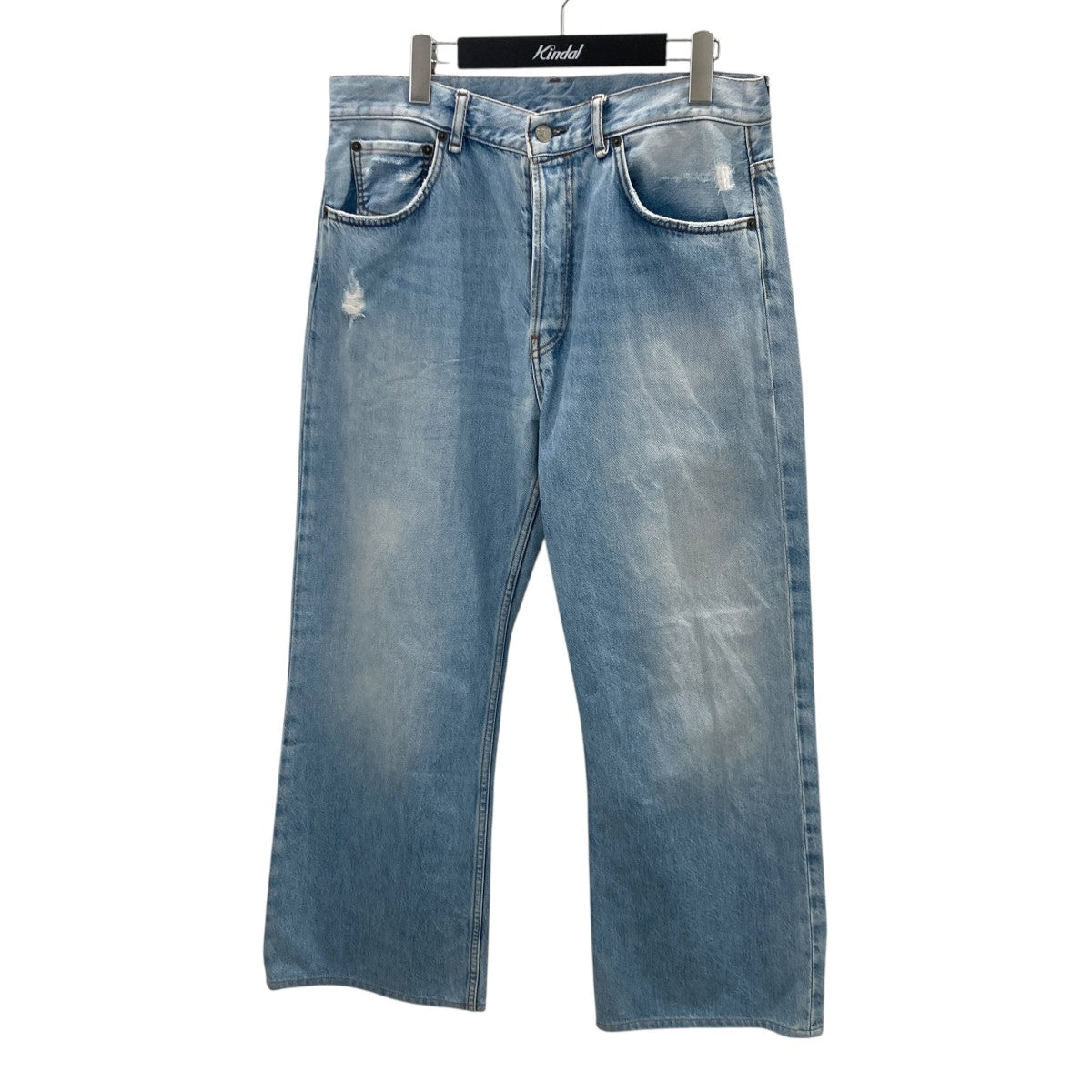 2021 M Light Blue VintageデニムパンツB00277