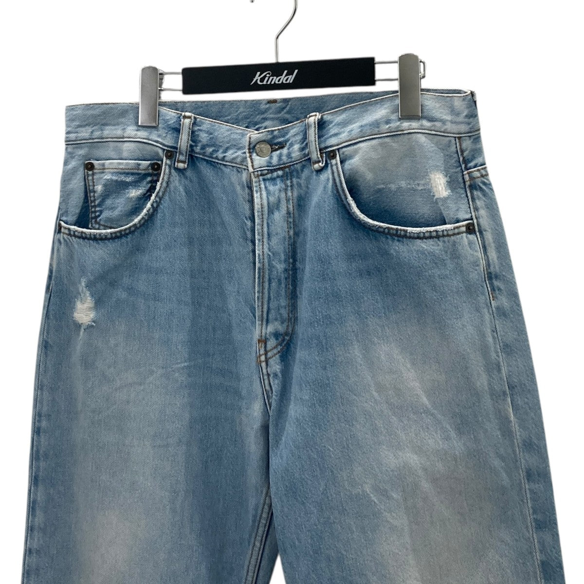 2021 M Light Blue VintageデニムパンツB00277