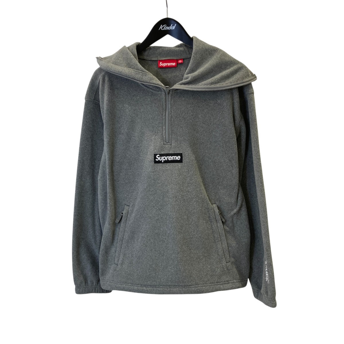 25AWPolartec Face Half Zip Hooded Sweatshirtフリースプルオーバー