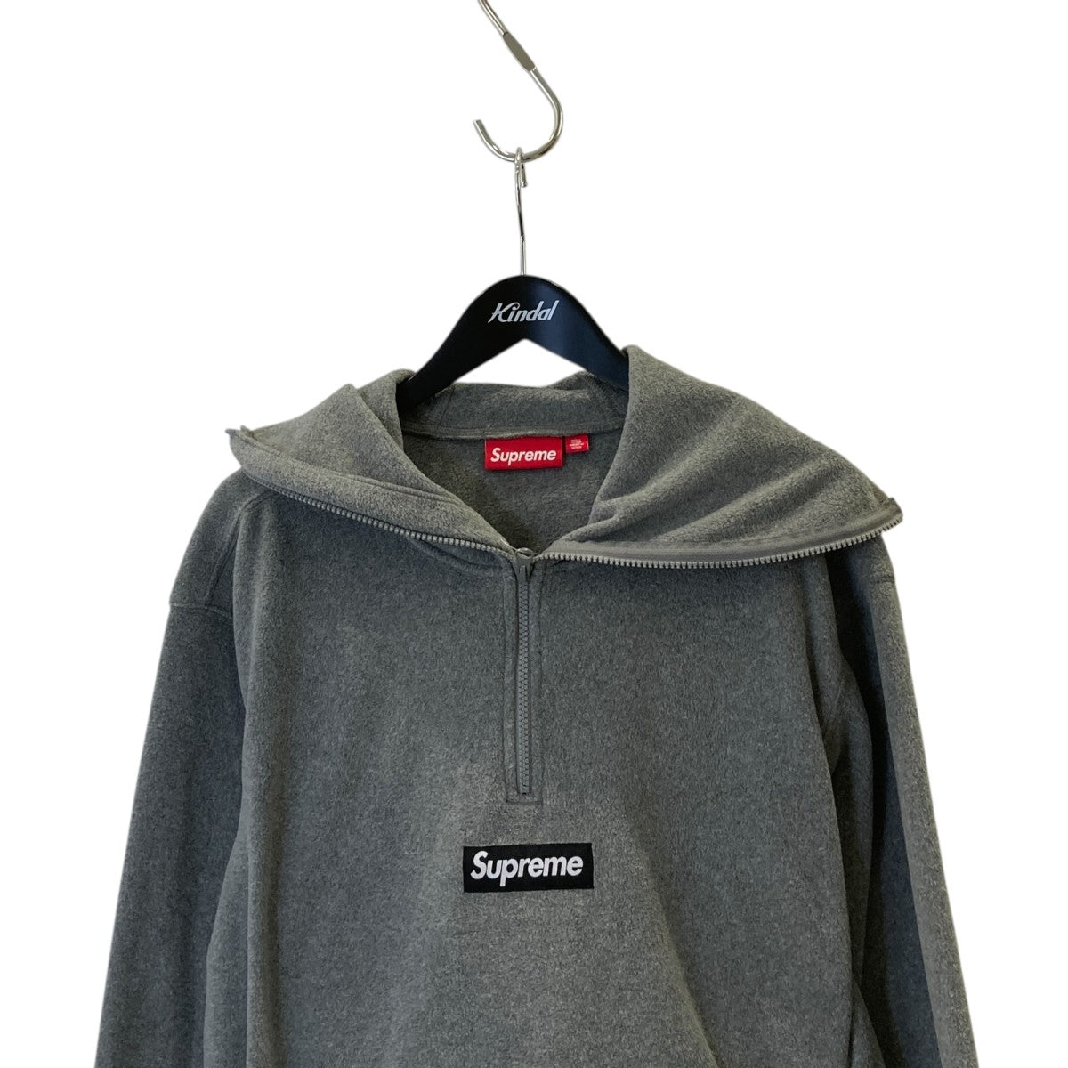 25AWPolartec Face Half Zip Hooded Sweatshirtフリースプルオーバー