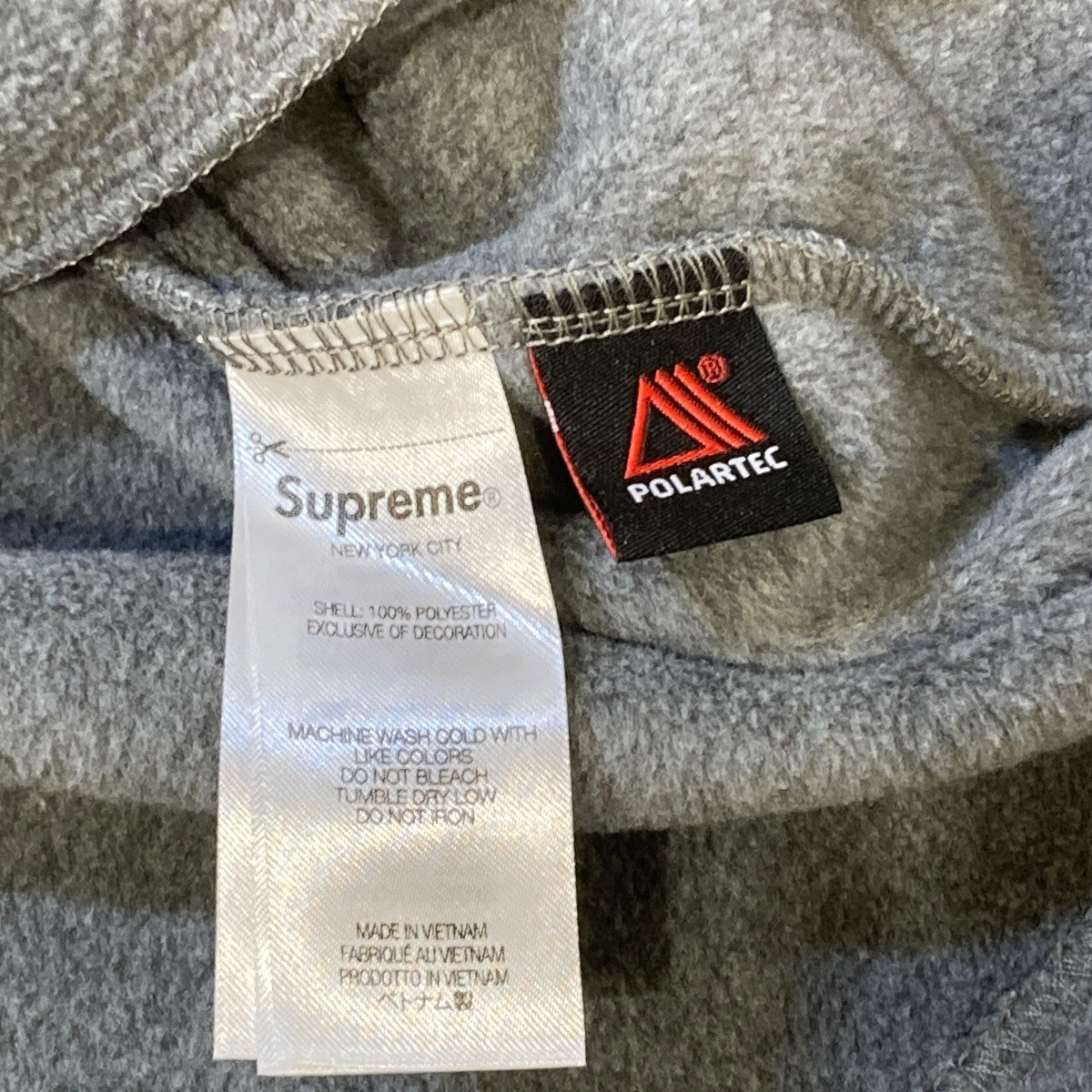 25AWPolartec Face Half Zip Hooded Sweatshirtフリースプルオーバー