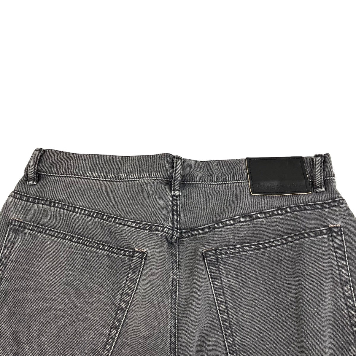 2021M Feded BlackデニムパンツB00300