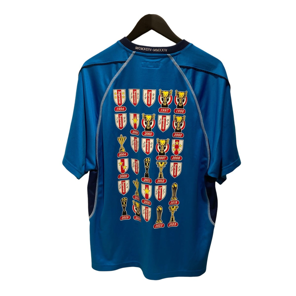 24SSJacquard Soccer Jersey半袖Tシャツ