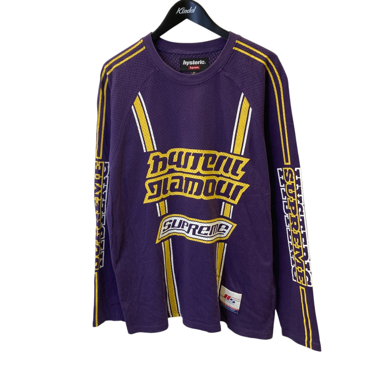24AW×HYSTERIC GLAMOUR Mesh L S Top半袖Tシャツ