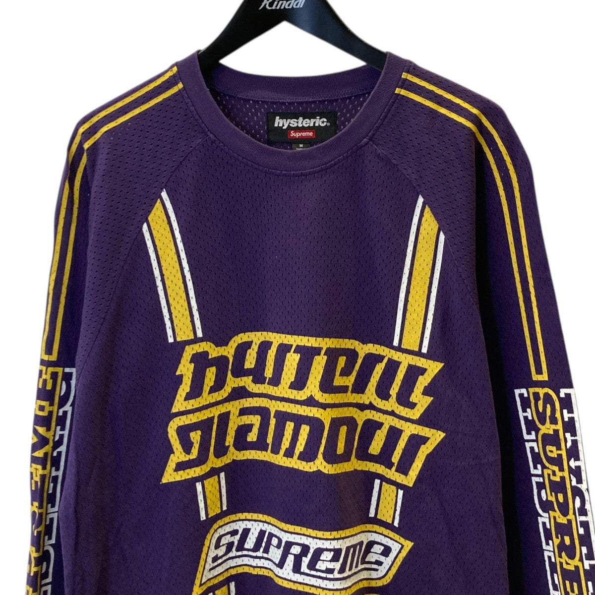 24AW×HYSTERIC GLAMOUR Mesh L S Top半袖Tシャツ