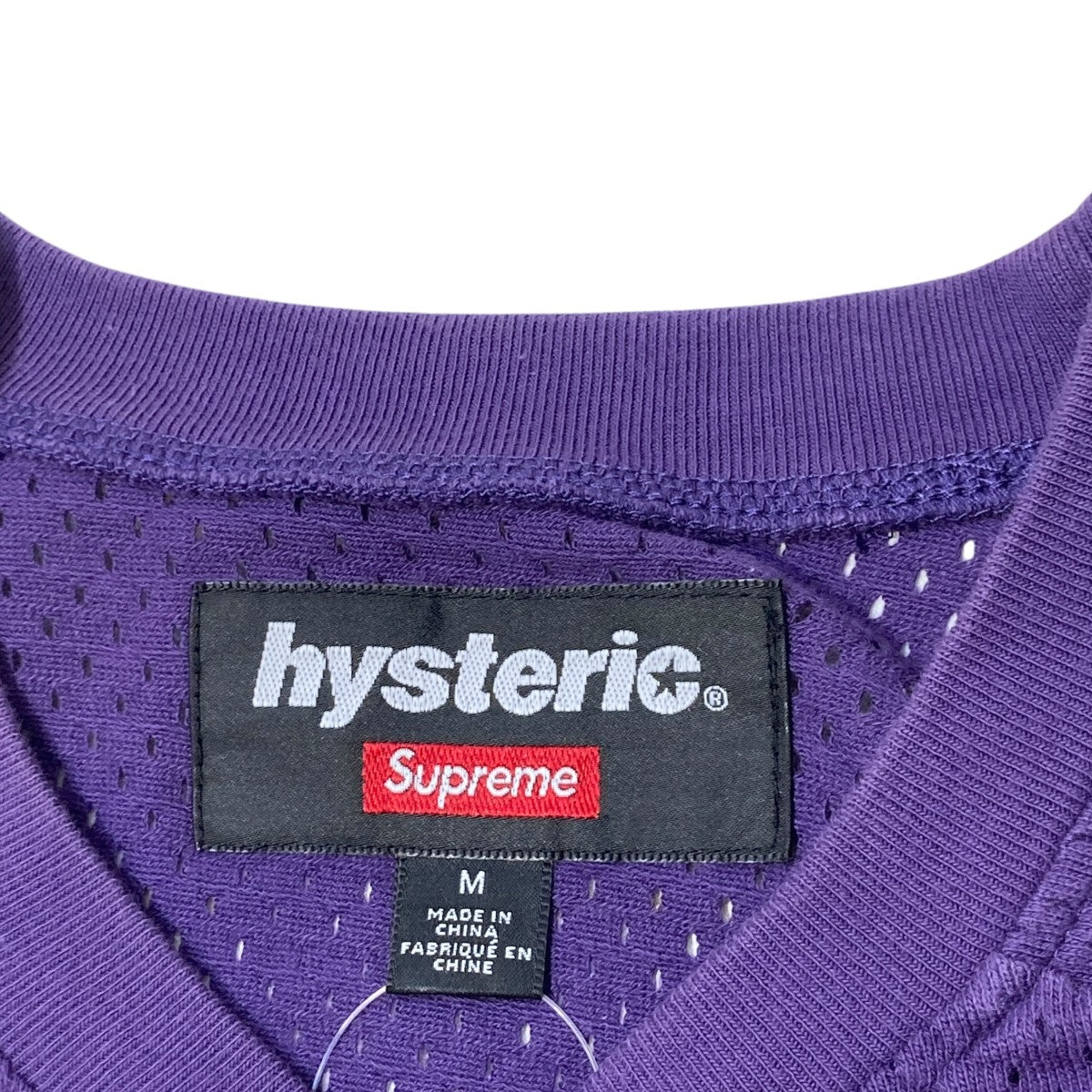 24AW×HYSTERIC GLAMOUR Mesh L S Top半袖Tシャツ