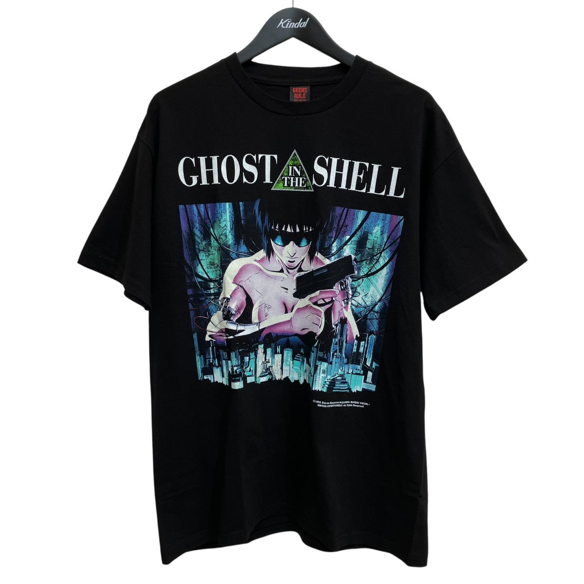GHOST IN THE SHELL 攻殻機動隊 Motoko半袖Tシャツ